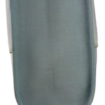 Hermes Light Blue Canvas Leather Trim Cabag Elan Tote