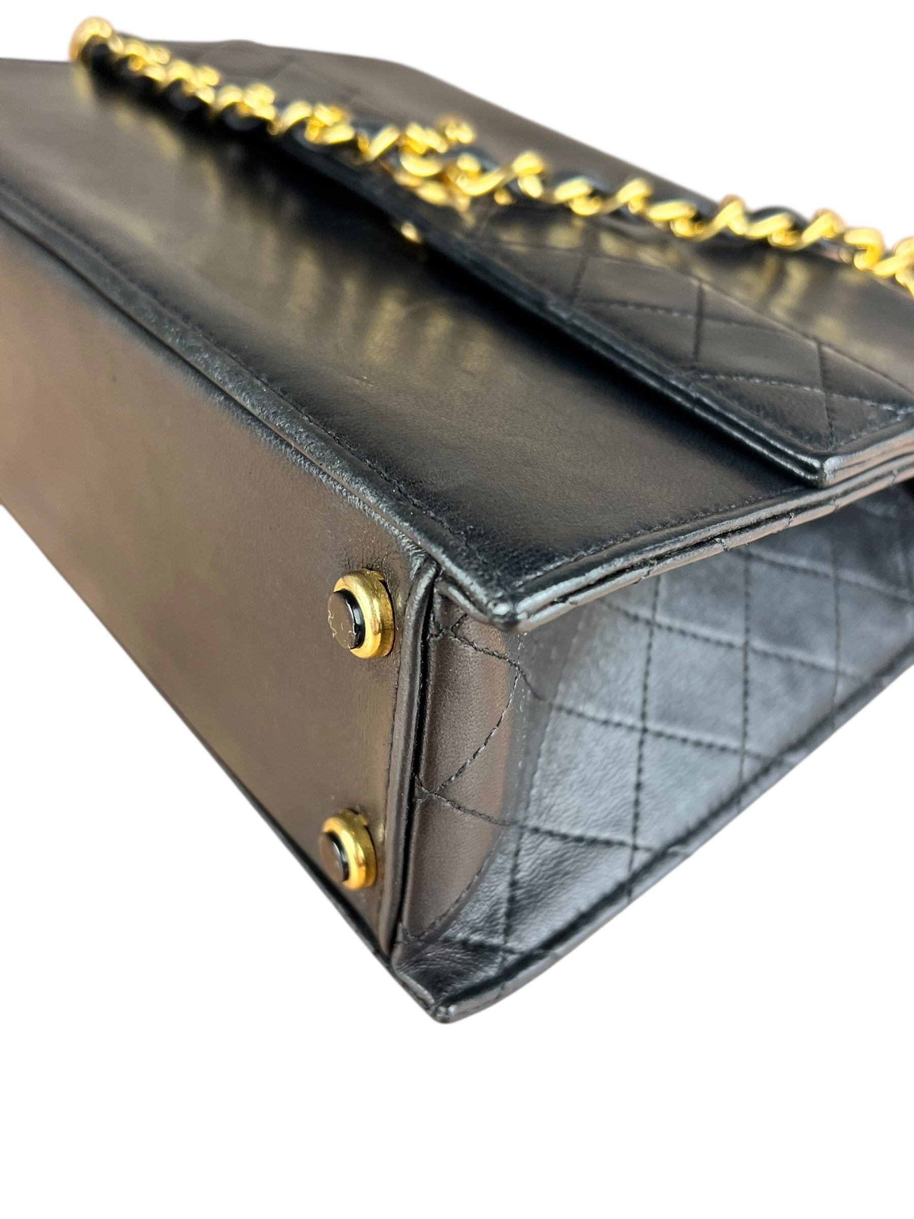 Chanel Neo Executive Black Lambskin 1990