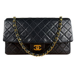 Chanel Quilted Flap Bag Black 1989