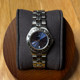 Balenciaga Blue Stick Dial Stainless Steel Band