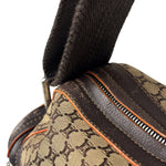 Celine Vintage Canvas Macadam Messenger Bag