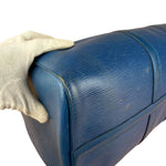 Louis Vuitton Vintage Blue Epi Leather Keepall