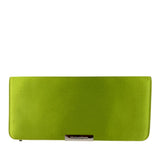 Dolce & Gabbana Lime Green Satin Clutch