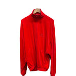 Balenciaga Red Zippy Oversized Jacket