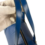 Louis Vuitton Blue Epi Soufflot Handbag