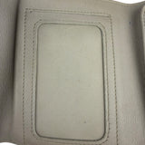 Loewe Muted Slate Blue Leather Monogram Debossed Anagram Wallet