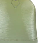 Louis Vuitton Green Patent Epi Alma Handbag