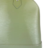 Louis Vuitton Green Patent Epi Alma Handbag