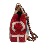 Chanel Map of Paris Quilted Print CC Chain Handbag 2005