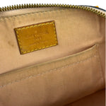 Louis Vuitton Yellow Monogram Vernis Alma BB Two-Way Bag