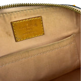 Louis Vuitton Yellow Monogram Vernis Alma BB Two-Way Bag
