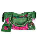 Balenicaga Floral Print Le City Bag