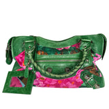 Balenicaga Floral Print Le City Bag