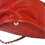Chanel Red Quilted Leather Natural Beauty Chain Tote 2010
