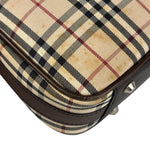 Burberry Brown Leather House Shoulder Bag