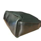 Prada Shoulder Bag Green Canvas Strap