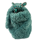 Chanel Mint Green Quilted Terry Cloth Coco Beach Flap Bag 2019