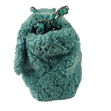 Chanel Mint Green Quilted Terry Cloth Coco Beach Flap Bag 2019