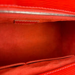 Louis Vuitton Red Epi Marly BB Handbag (No Strap)