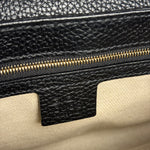 Gucci GG Soho Black Leather Chain Bag
