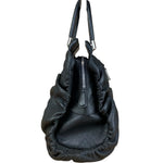 Christian Dior Karenina Leather Handbag Black