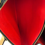 Louis Vuitton Red Leather City Steamer Handbag MM