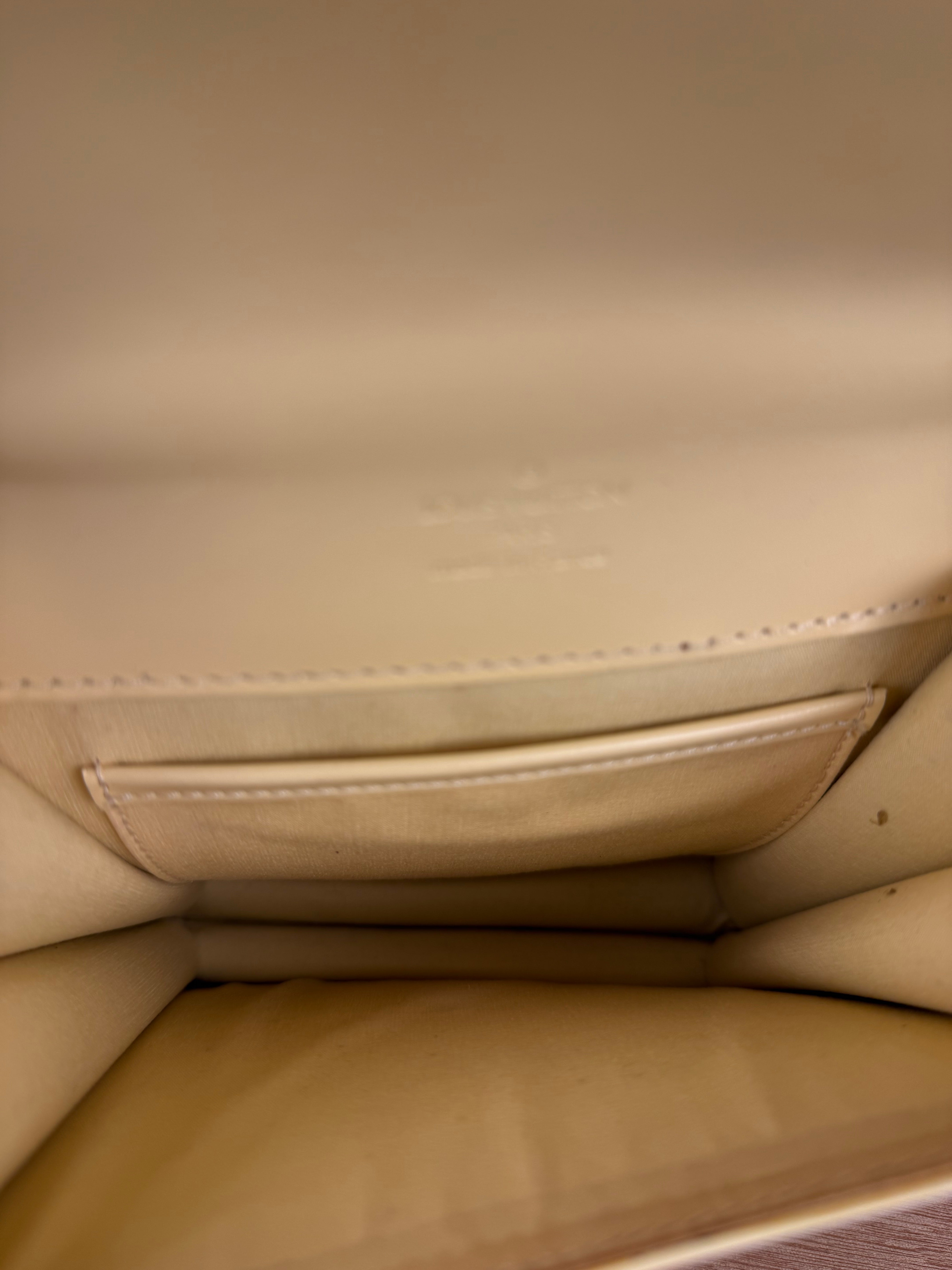Louis Vuitton Vintage Yellow Epi Biarritz Shoulder Bag