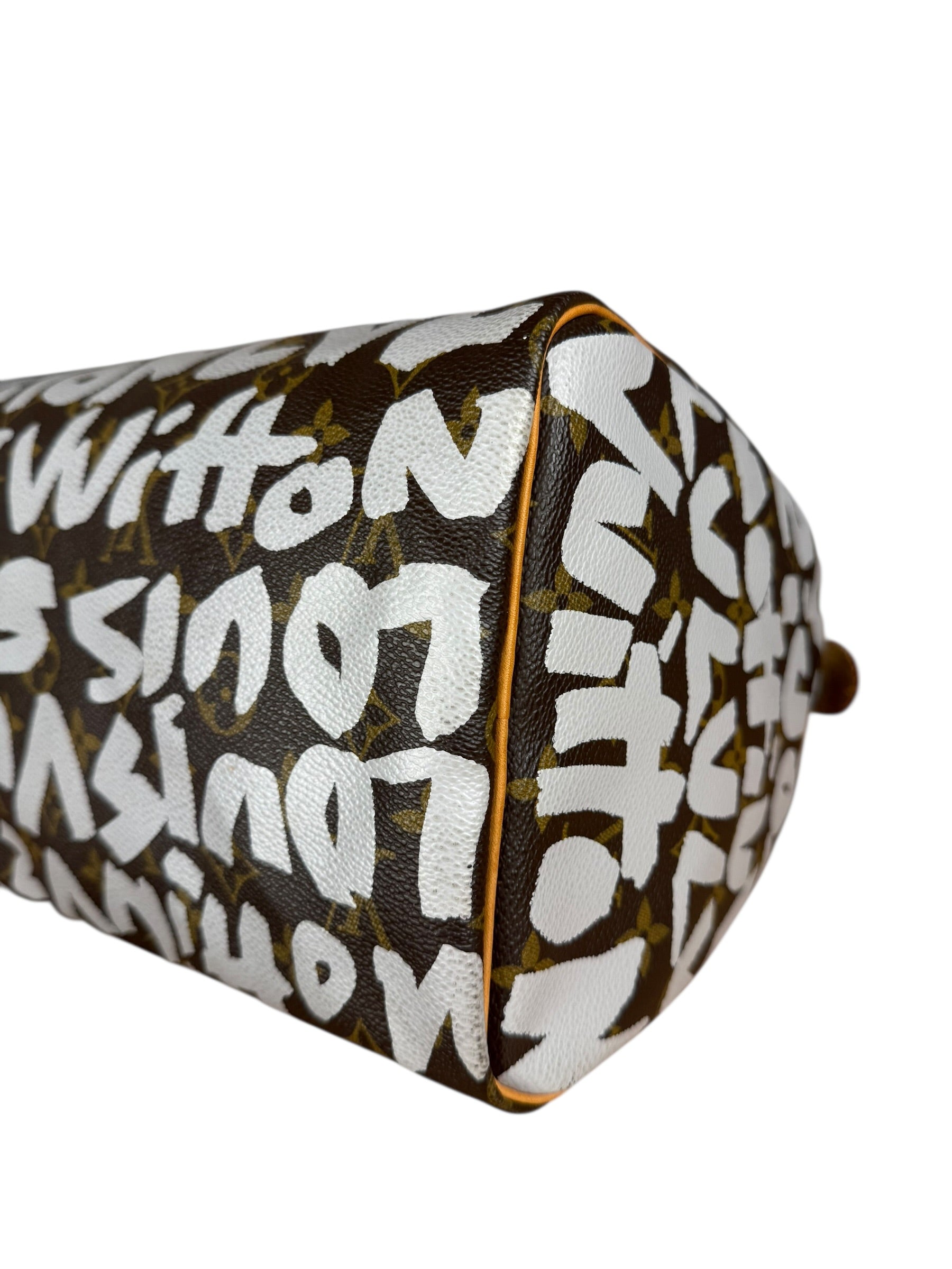 Louis Vuitton x Stephen Sprouse Graffiti Speedy 30 White