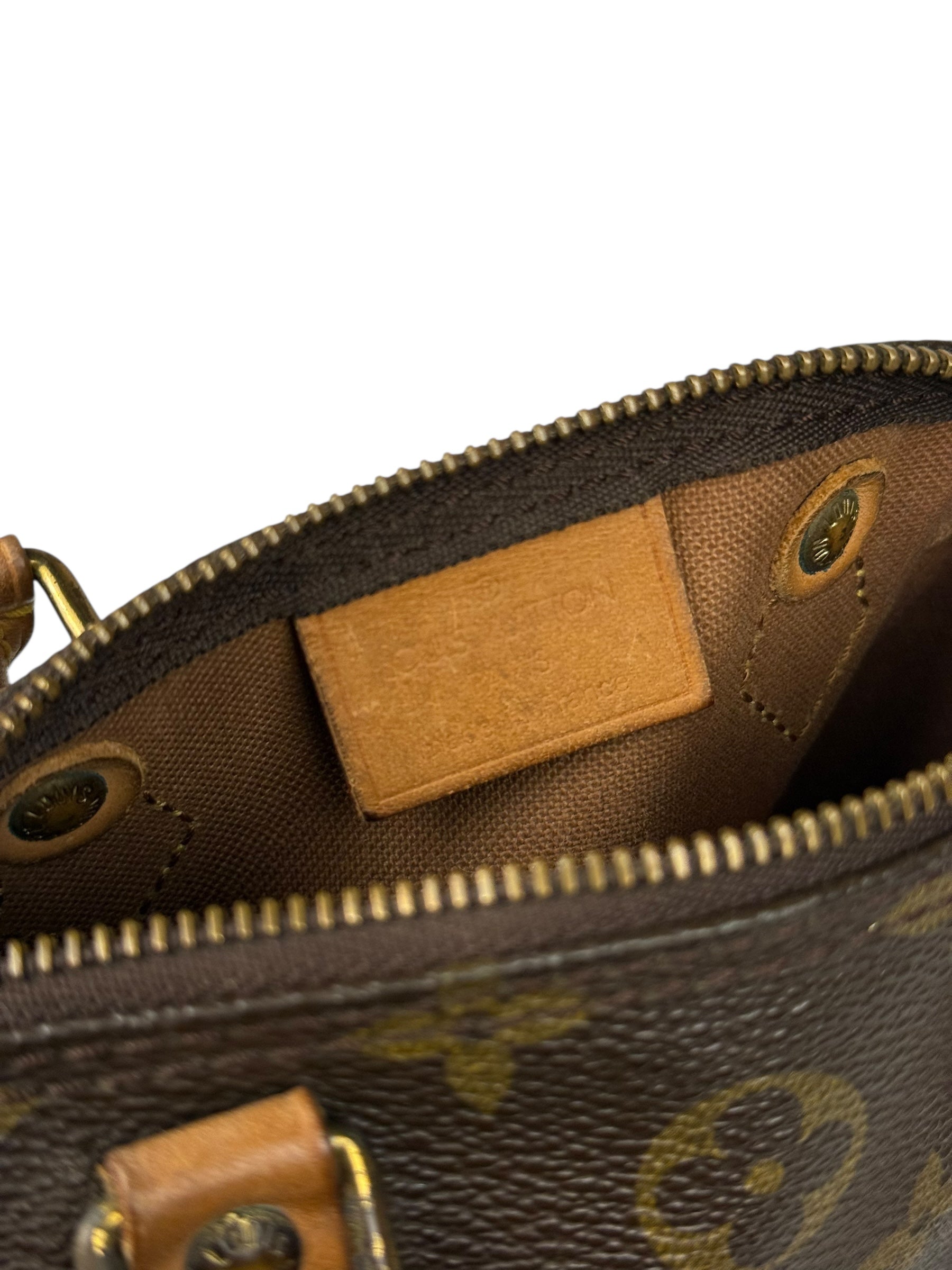 Louis Vuitton Monogram Nano Speedy Bag