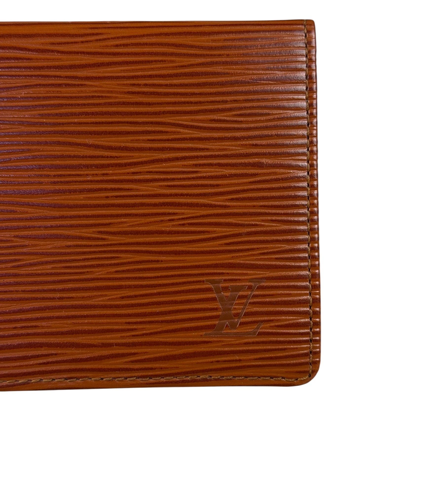 Louis Vuitton Brown Epi ID Holder