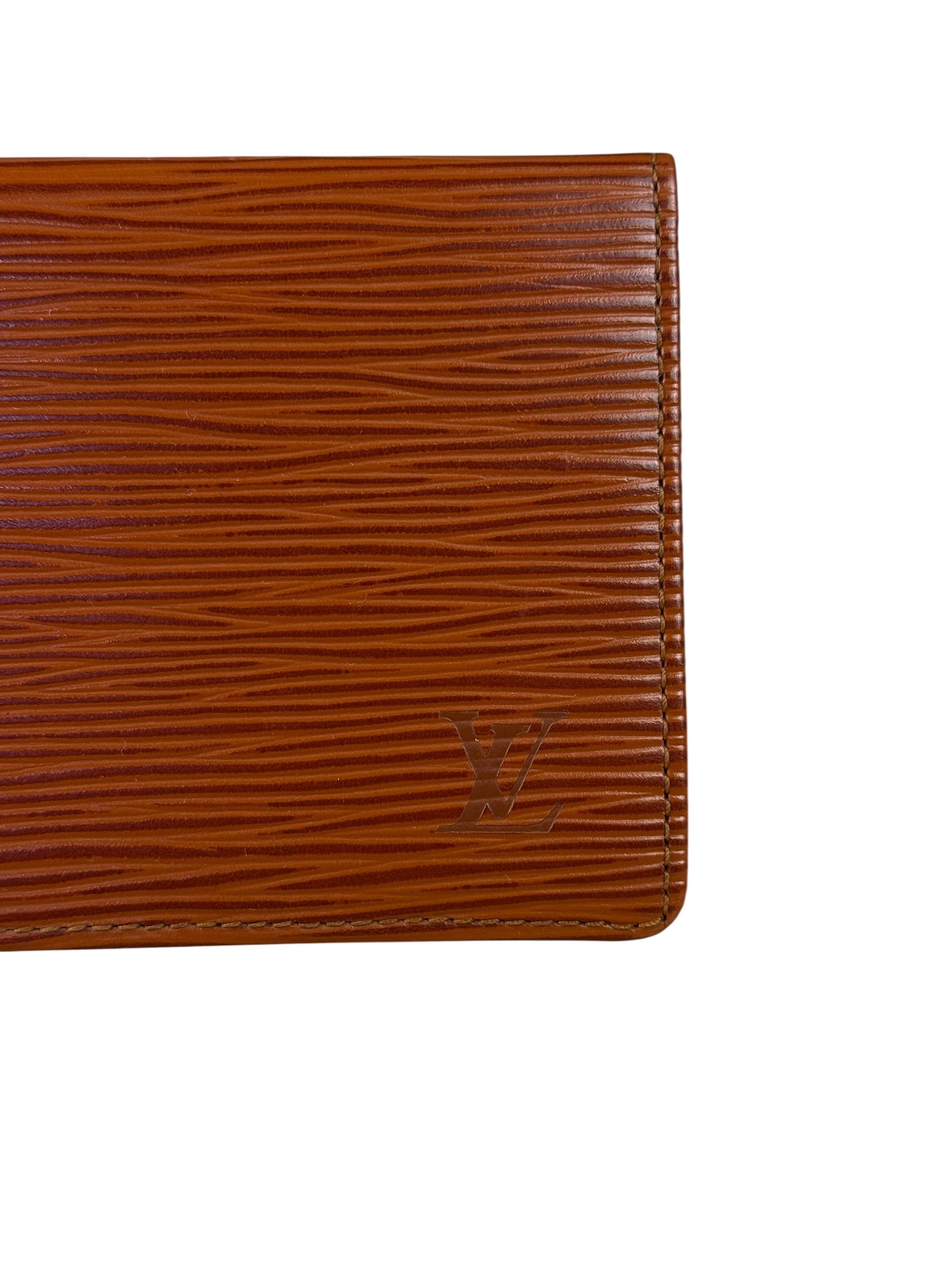 Louis Vuitton Brown Epi ID Holder