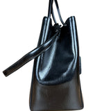 Fendi Black Patent Leather 2Jours Handbag