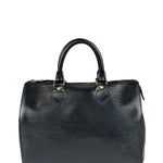 Louis Vuitton Black Epi Leather 25