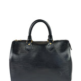 Louis Vuitton Black Epi Leather 25