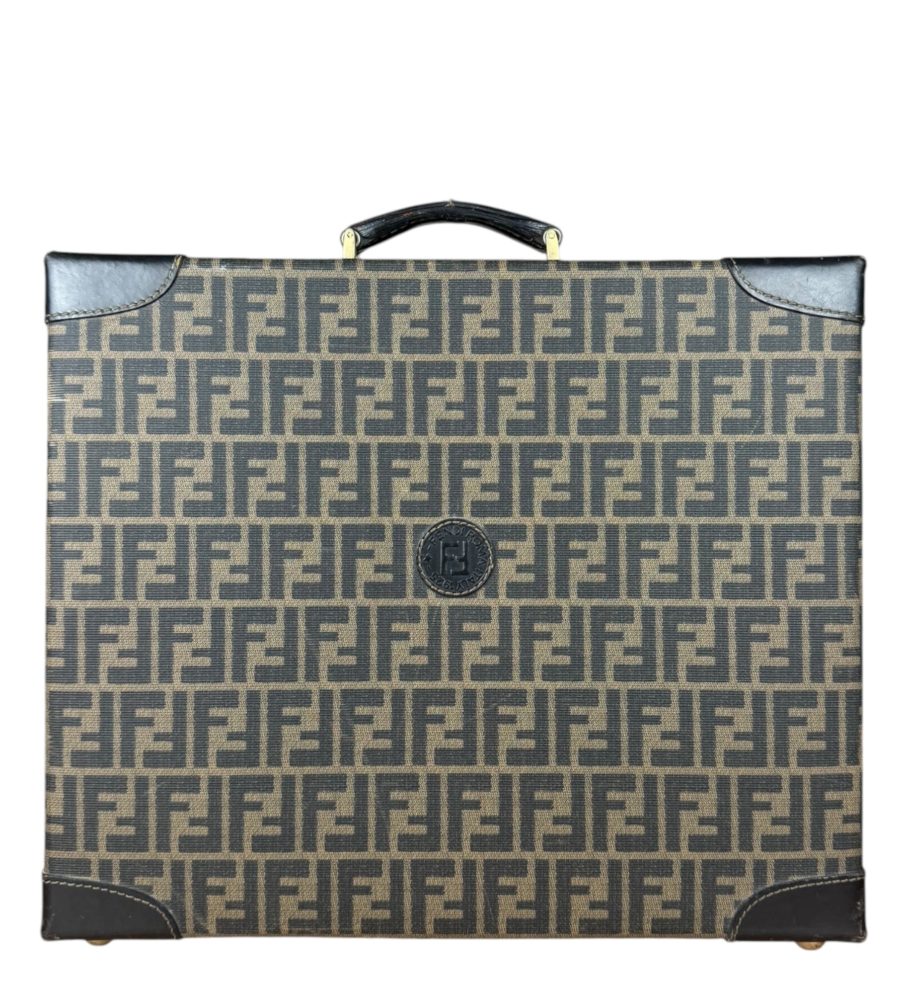 Fendi Zucca Vintage FF Briefcase