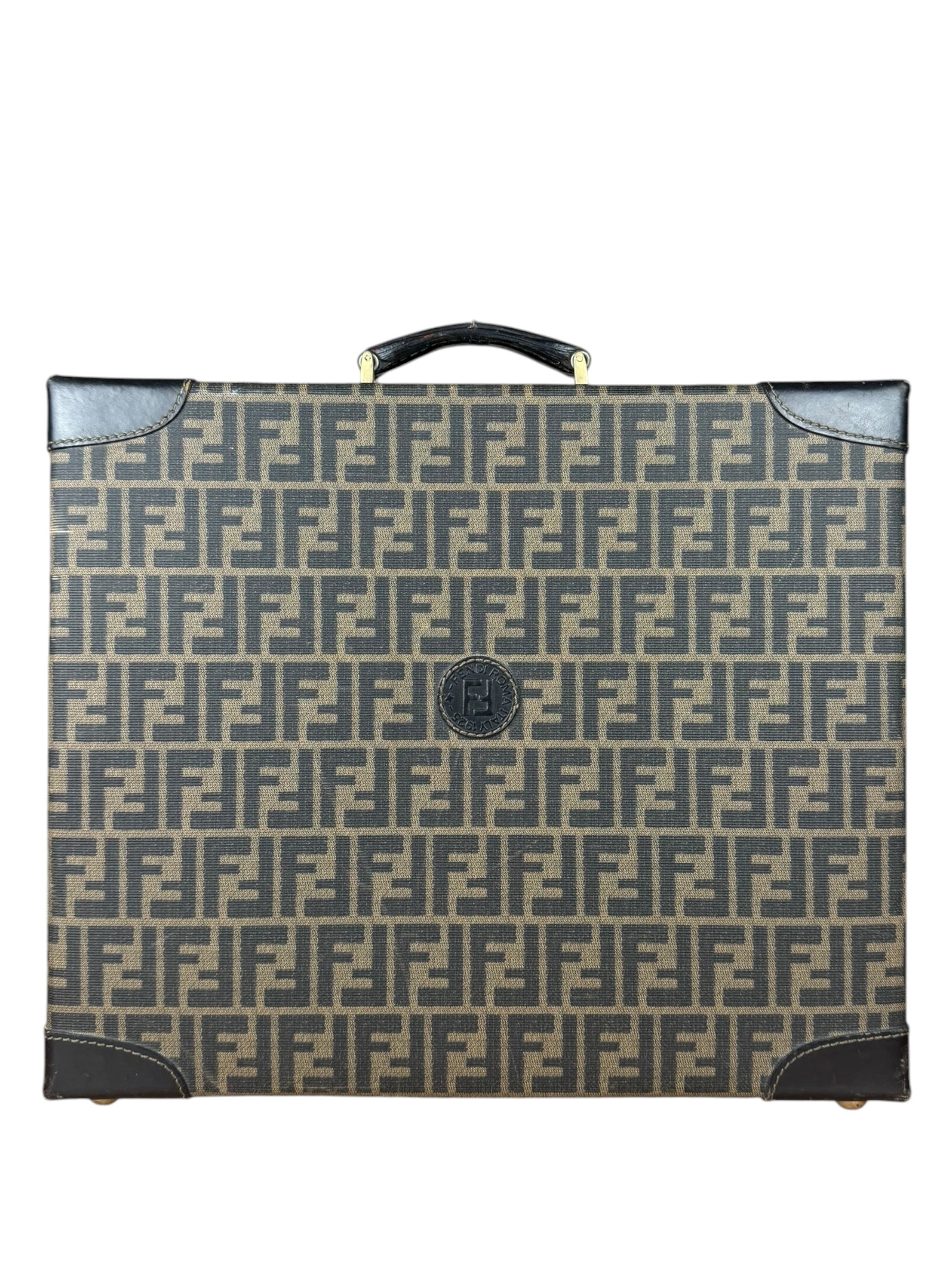 Fendi Zucca Vintage FF Briefcase
