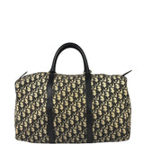Christian Dior Vintage Black Trotter Boston Bag