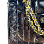 Chanel Mademoiselle Vertical Quilt Single Flap Bag 1994