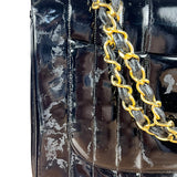 Chanel Mademoiselle Vertical Quilt Single Flap Bag 1994