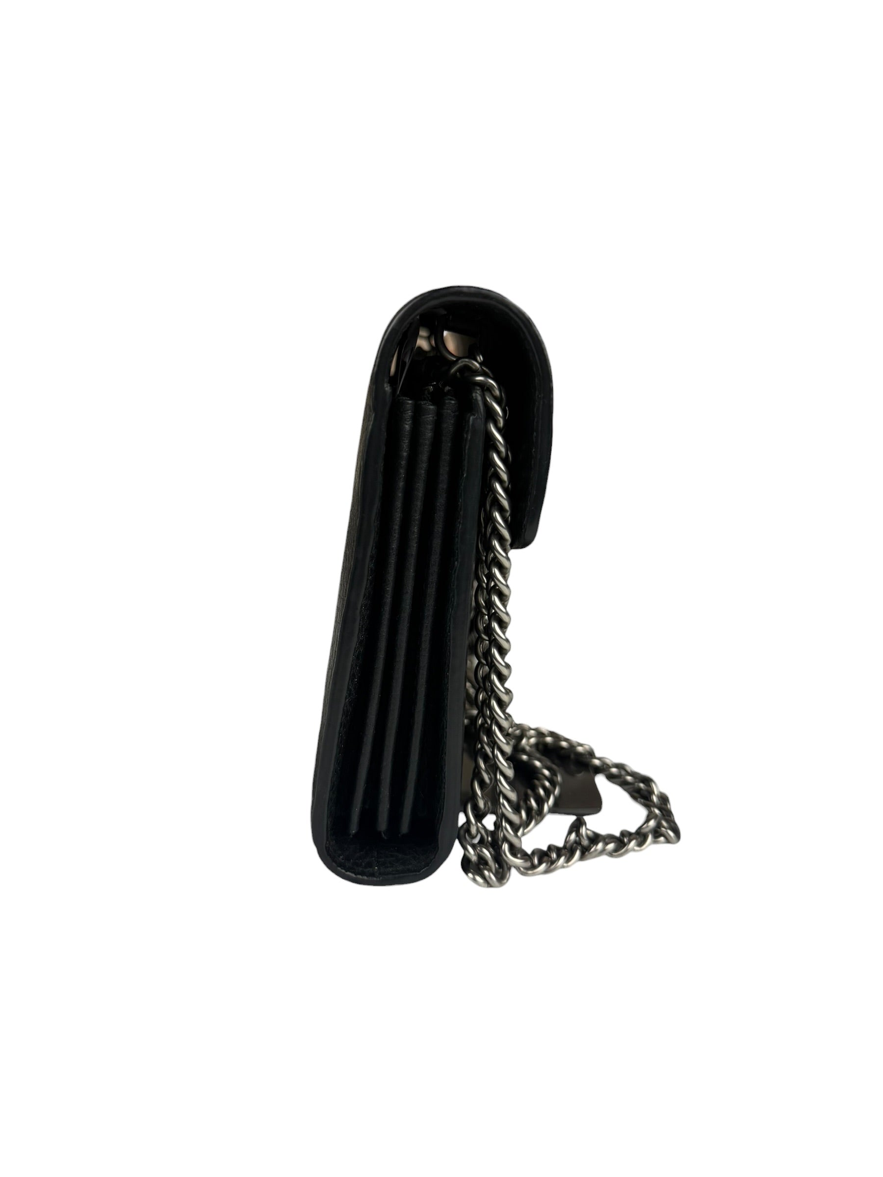 Gucci Black Dionysus Wallet On Chain