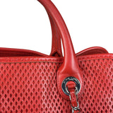Chanel Red Perforated Leather Up in the Air 2Way Tote 2014