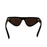 Yves Saint Laurent Black New Wave Sunglasses SL 468