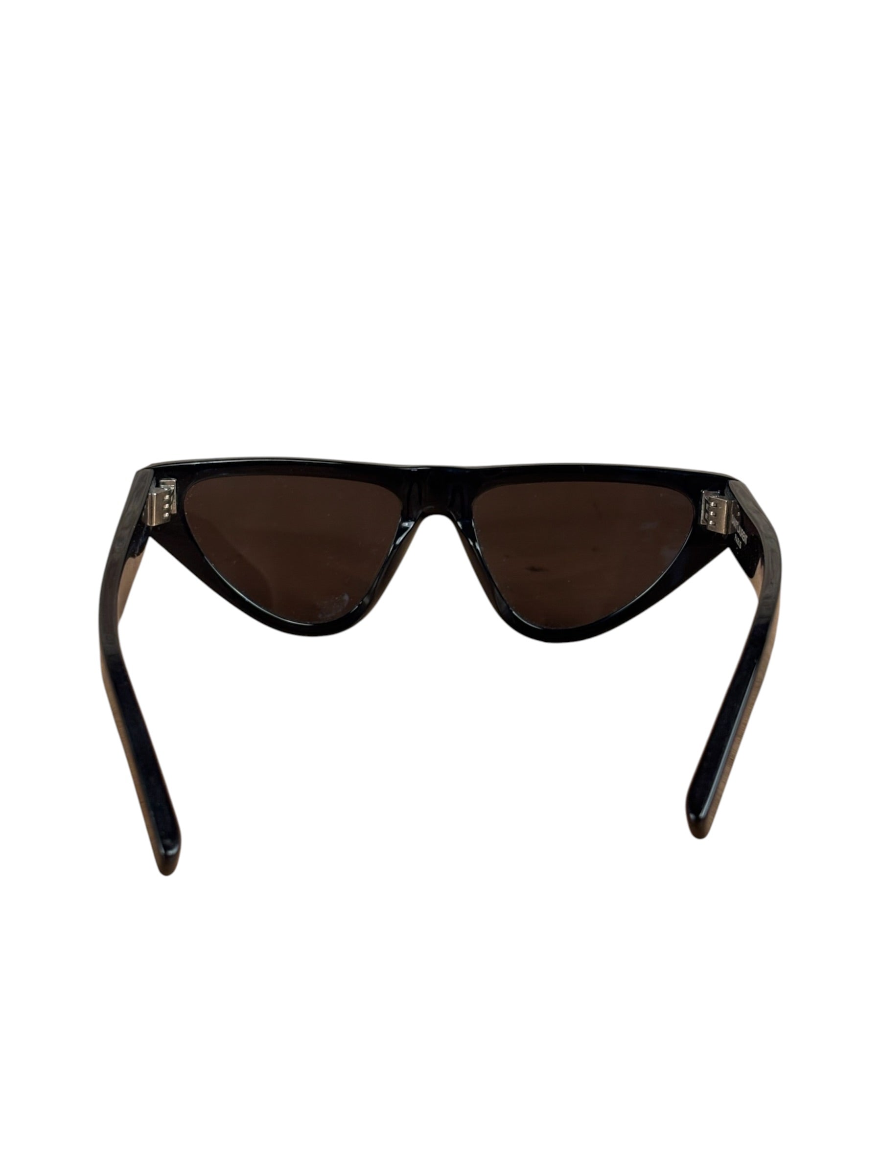 Yves Saint Laurent Black New Wave Sunglasses SL 468