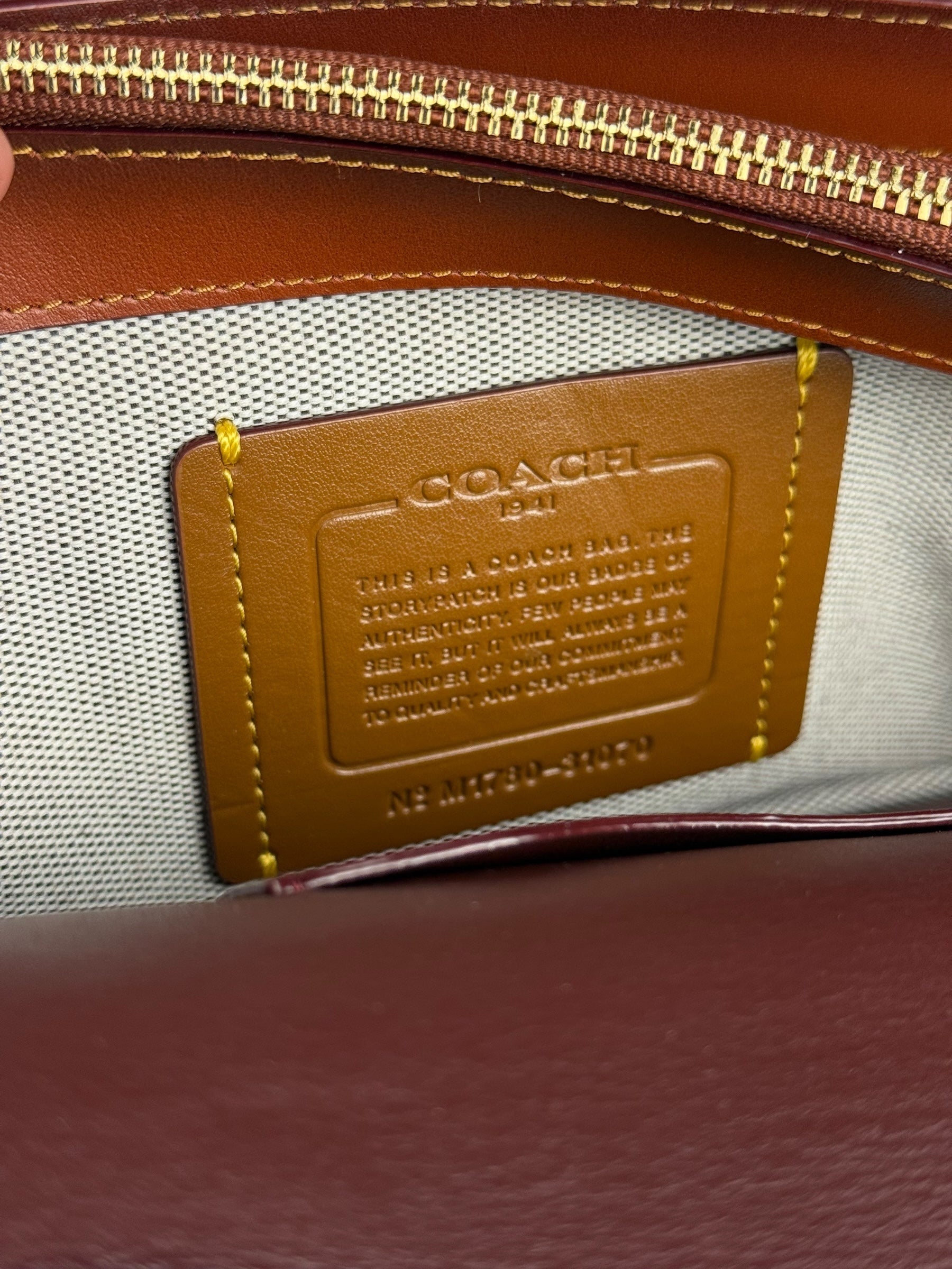 Coach Signature Riley Crossbody Bag