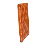 Goyard Orange Leather Saint Sulpice Cardholder