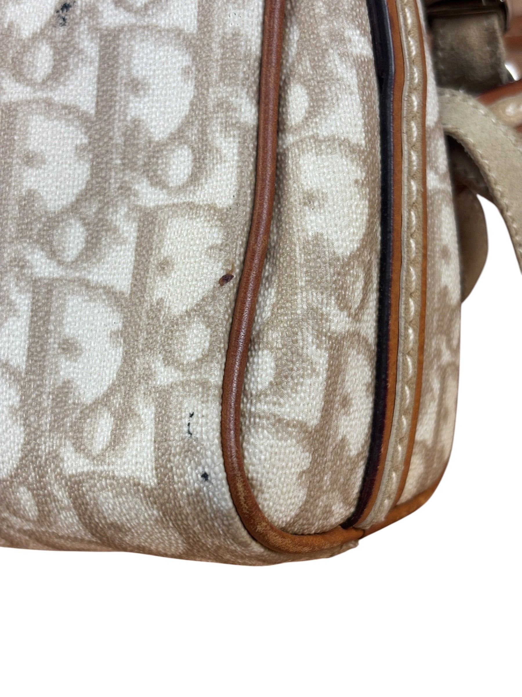 Christian Dior Vintage Trotter Romantique Baguette Shoulder Bag