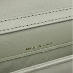 Chanel Green Quilted Leather 19 Flap Chain Card Holder 2021
