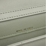 Chanel Green Quilted Leather 19 Flap Chain Card Holder 2021