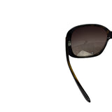 Prada SPR25N Brown Tortoiseshell Acetate Oversized Sunglasses
