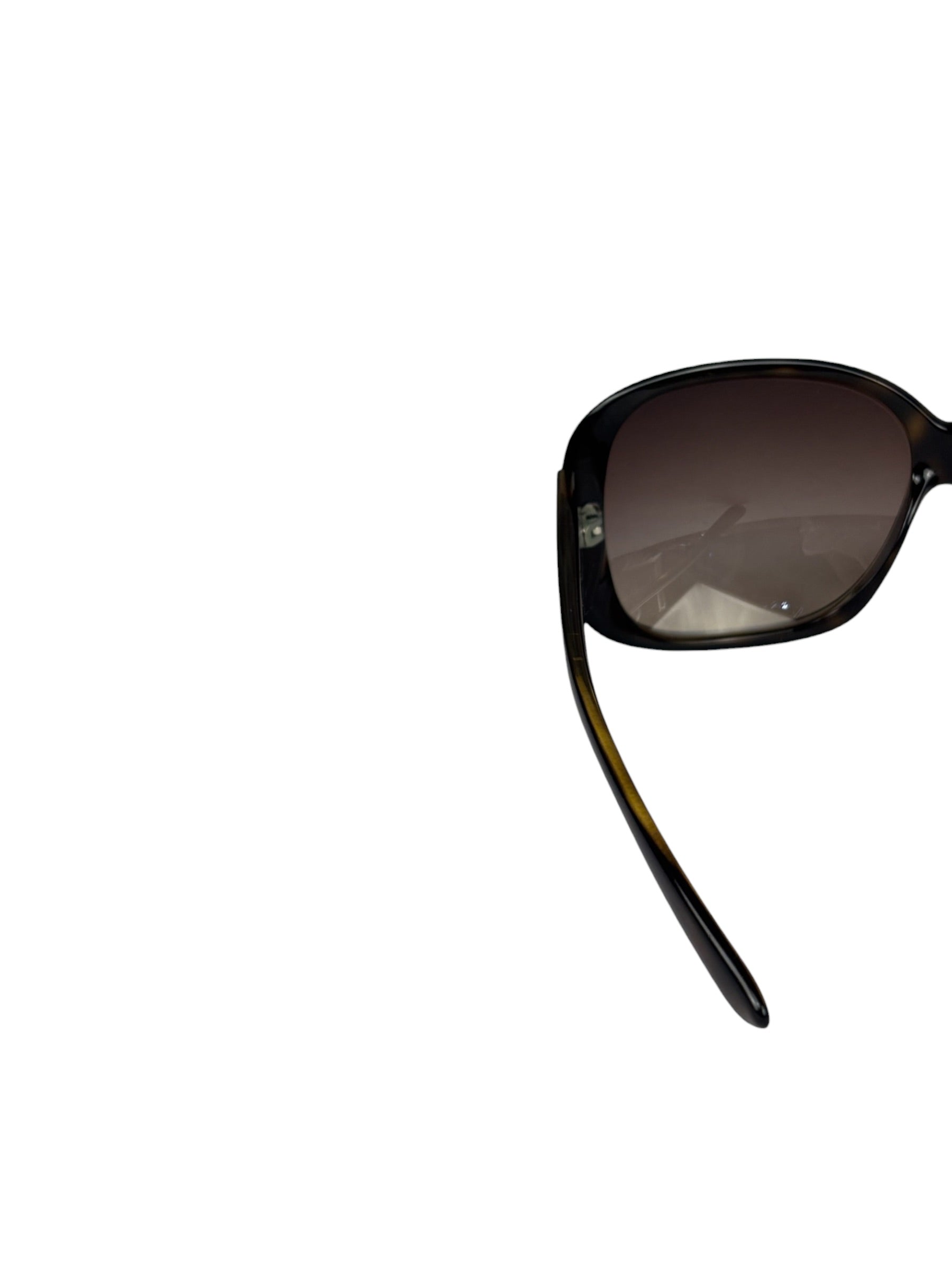 Prada SPR25N Brown Tortoiseshell Acetate Oversized Sunglasses